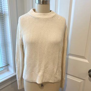 Banana Republic Mock-Neck Cropped Sweater - Size M